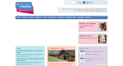 Desktop Screenshot of cambseastguides.org.uk